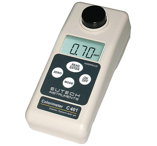 美国Eutech优特  Thermo Scientific™  C 401 便携式余氯/总氯测量仪